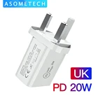 PD 20 Вт Usb C зарядное устройство для iPhone 12 Mini Pro Max 12 11 Xs Xr X 8 Plus Быстрая зарядка TypeC PD зарядное устройство для iPad Air 4 2020 iPad Pro