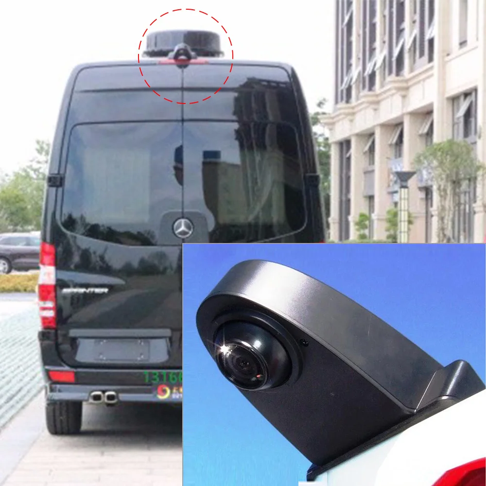 

Car Brake Light Rear View Night Vision Camera For VW Crafter/ Mercedes Benz Sprinter Reverse Backup