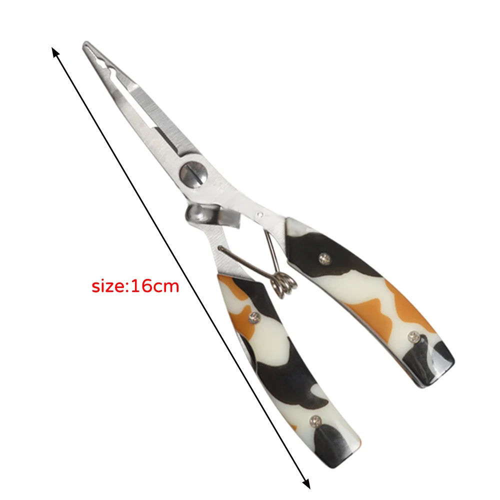 

Booms Fishing Pliers Split Ring Hook Removal Line Scissors Braid Wire Cutter