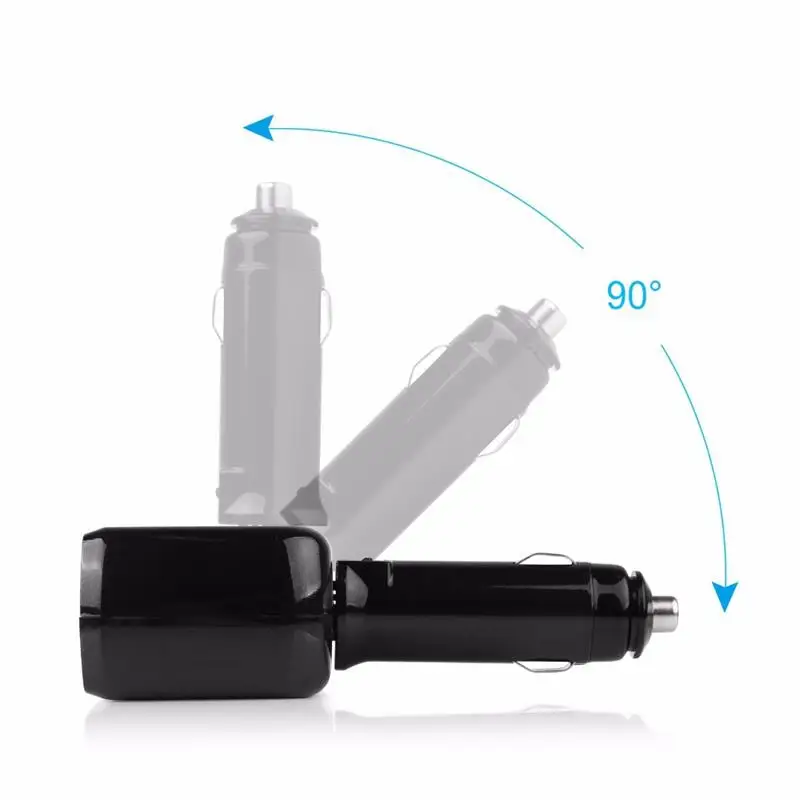 Универсальный 12V 24V устройство для автомобиля с двумя портами USB Зарядное 2