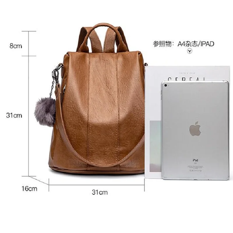 New Korean version of the Mummy bag large-capacity anti-theft backpack #0003-02 | Багаж и сумки