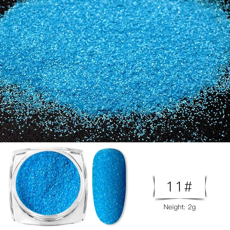 0.2g Ice Transparent Mirror Nail Glitter Powder Mirror Glitter UV Gel Pigment Magic Chrome Dust 6 Colors Nail Art Decorations - Цвет: J72263