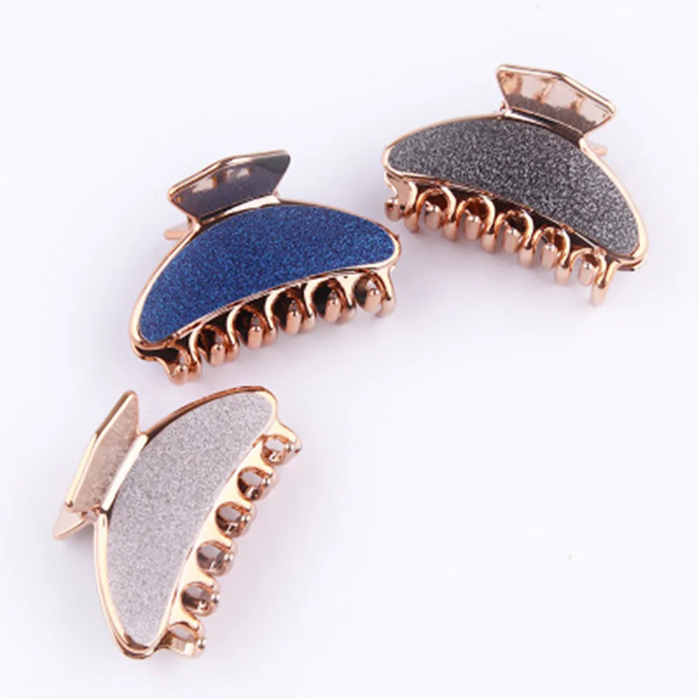 1 шт. простые шикарные женские заколки для волос Краб коготь Модные Твердые