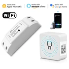 Беспроводной Выключатель Homekit, выключатель с подключением к Apple Home, дистанционное управление через приложение Simer, мини-выключатель с Wi-Fi, умный выключатель