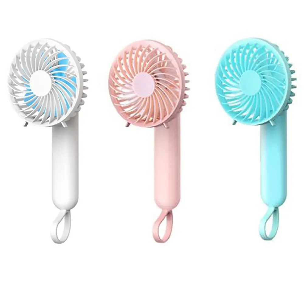 

Electric Mini Fan Portable Summer Cooling USB Fan Foldable Rechargeable Child 3 Speed Hand Fan For Traveling Home Office