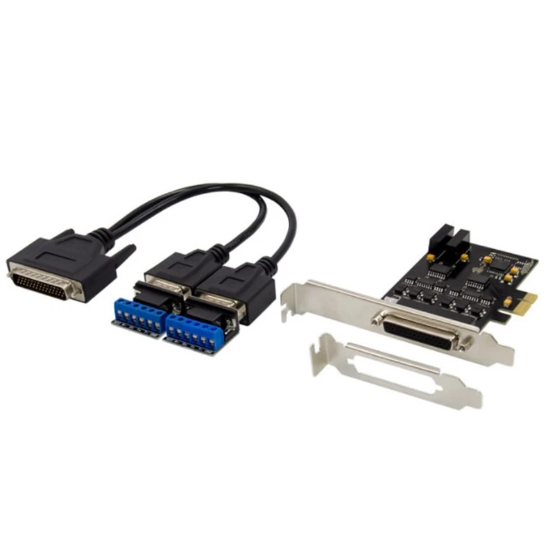 PCI E 17V352 RS422/RS485 многопортовая плата ввода/вывода карта промышленной автоматизации