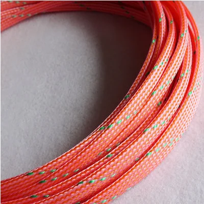 

Colorful 4mm 8mm 12mm Expanded Braid Sleeve PP Cotton Mixed PET Yarn Soft Wire Wrap Insulated Cable Protect Line Harness Sheath