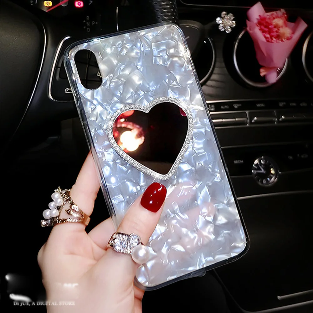 Чехол для iphone XR из мягкого ТПУ блестящий зеркальный чехол Apple XS Max 6 6S 7 8 Plus на