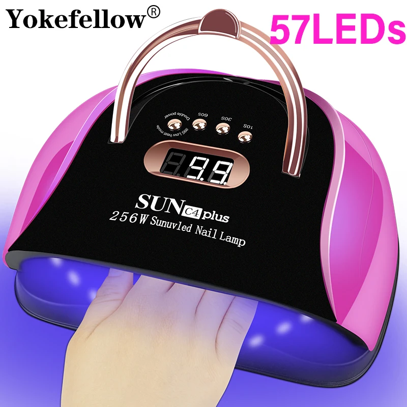 UV LED Nail Lamp For Manicure 57 LEDs Fast Curing Gel Polish Drying Lamp For Nails Dryer Professional UV Lamp For Manicure