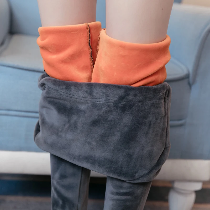 Бархатные зимние обтягивающие штаны для беременных Одежда узкие брюки леггинсы