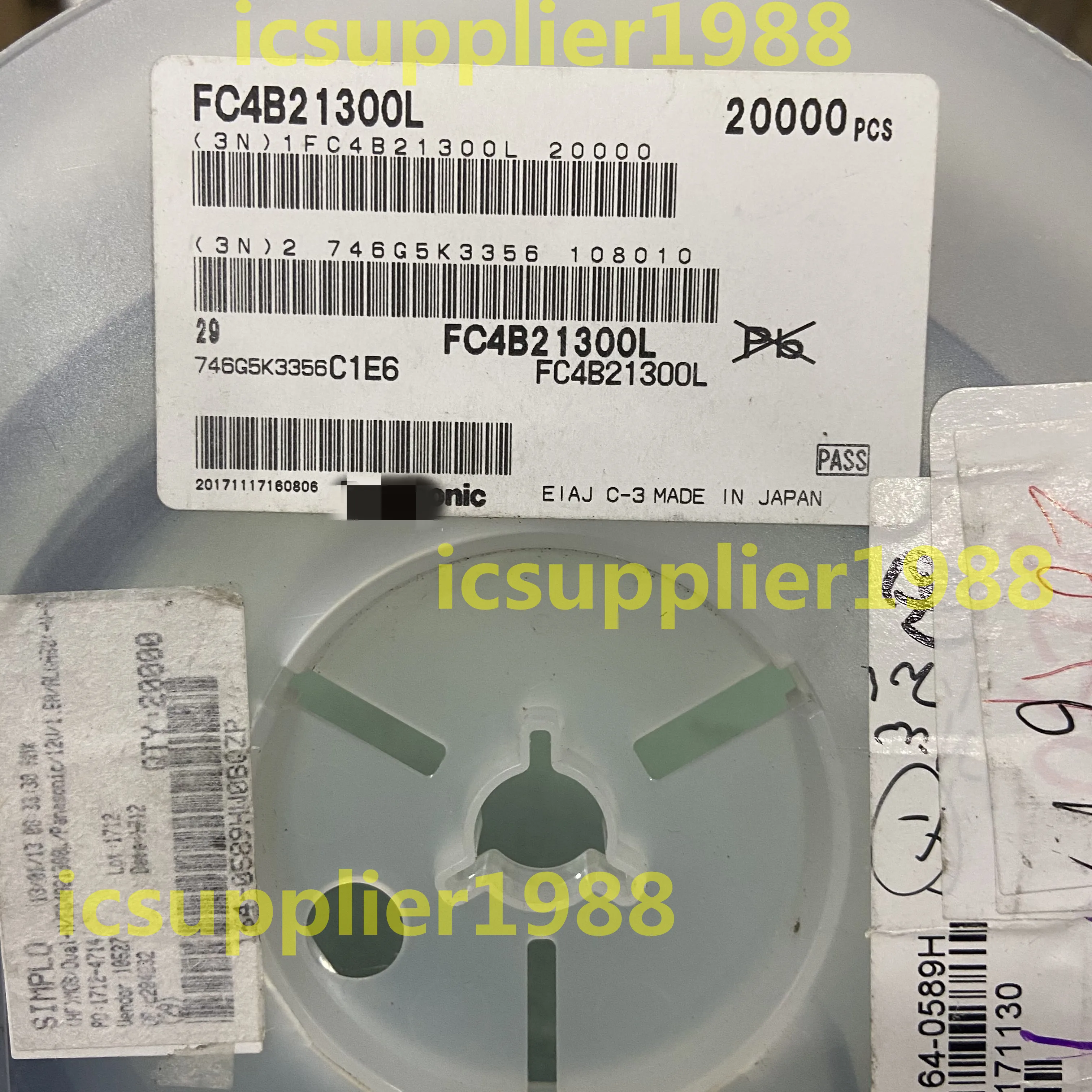 

FC4B21300L SMD-4 ALGA004-W-0606-RA двойной N-channel MOSFET для литий-ионной вспомогательной батареи защитные схемы 10 шт./лот