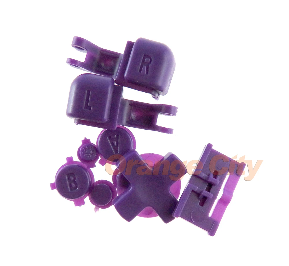 Красочные пластиковые A B выберите Пуск L R Кнопки D Pad для GBA SP полные кнопки 1