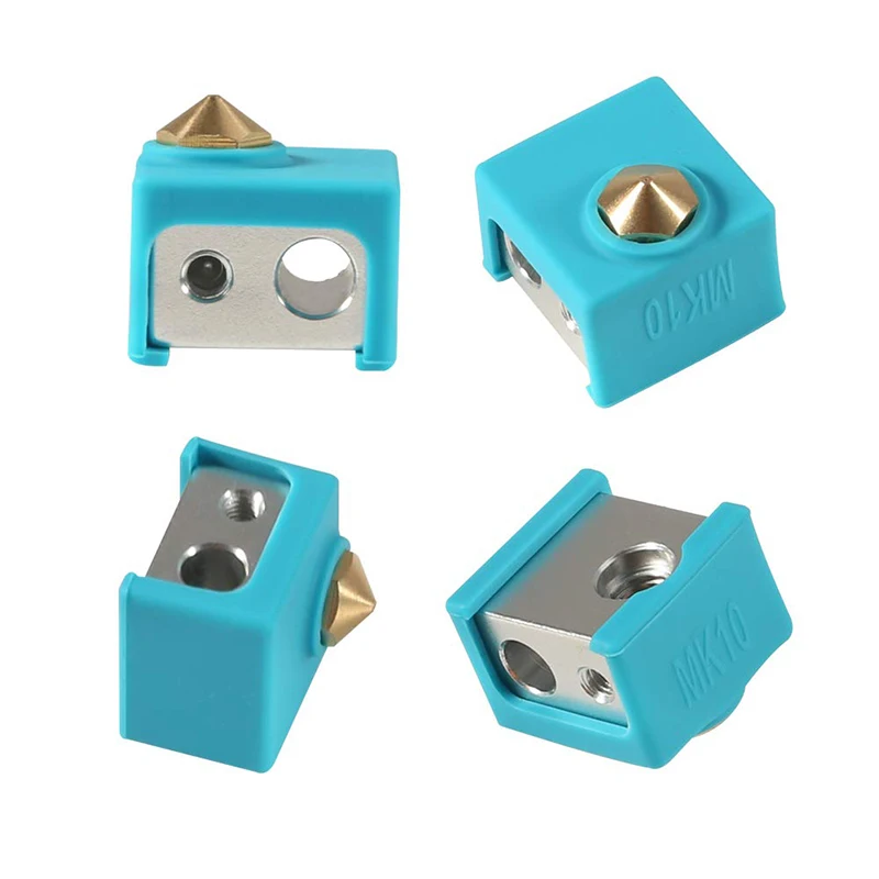 Aokin MK10 силиконовый носок для алюминиевый подогреваемый блок Reprap J head Hotend Extruder