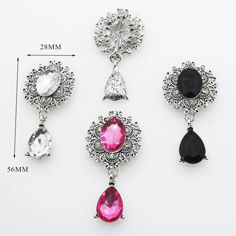 5 шт./лот серебряные ретро джинсовые брюки головистой формы брошь в виде пуговицы