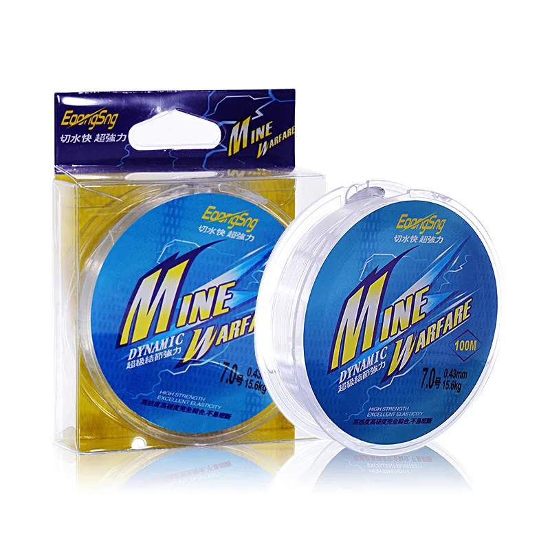 

Bass Carp Fish Fishing Accessories 100m Mainline Monofilament Nylon Fishing Line Japan Material Not Fishing Line