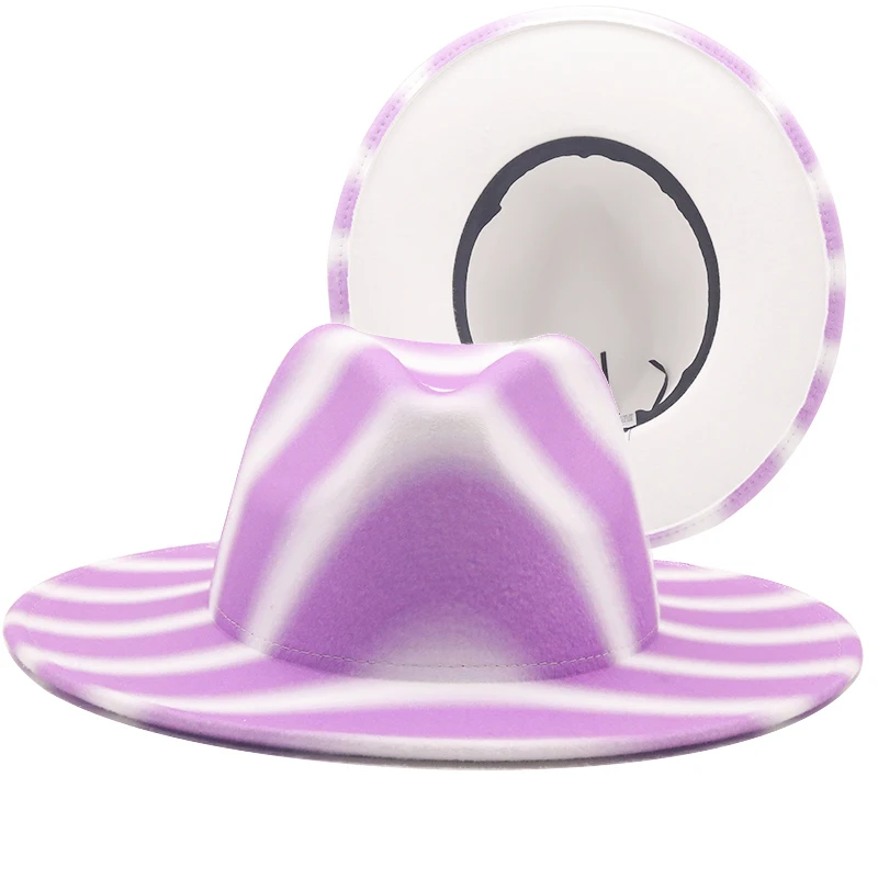 2021 унисекс наружный военный Красный Внутренний белый шерстяной фетр Джаз