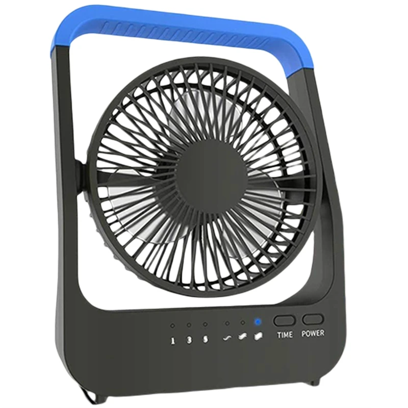 

Battery Operated Fan,Camping Fan Battery Powered, Super Long Lasting,Portable D-Cell Battery Powered Desk Fan with Timer