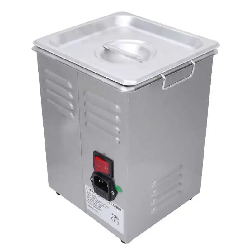 2L Нержавеющая сталь Ультразвуковой очиститель ювелирных изделий с цифровой