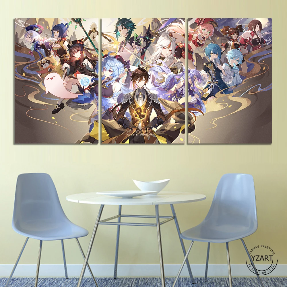 

Постер для настенного декора, без рамки, 3 шт.