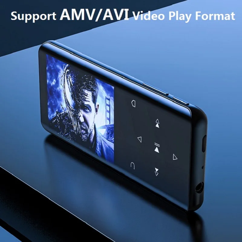 RUIZU D25 Bluetooth 5 0 MP3 плеер 16G/32G 2 4 автофара изогнутой формы для Экран Портативный
