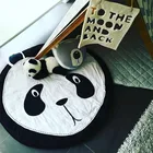 Коврик для альпинизма с животными, детские игровые коврики, мягкий хлопковый коврик для новорожденных, детское одеяло для ползания, круглый коврик, коврик для игрушек