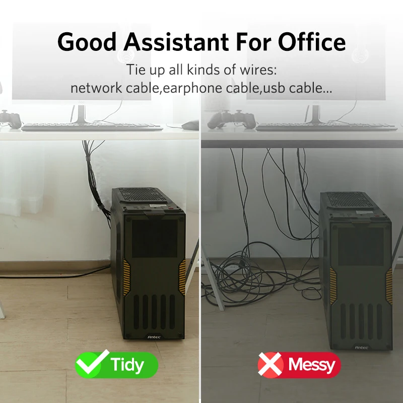 Устройство для намотки USB кабеля шнур питания органайзер телефонных проводов 1 м 3