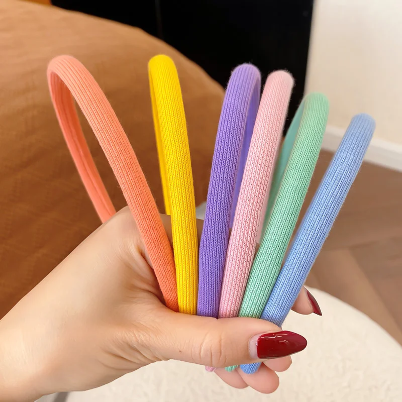 Осенне зимние женские милые элегантные повязки на голову для девочек детские