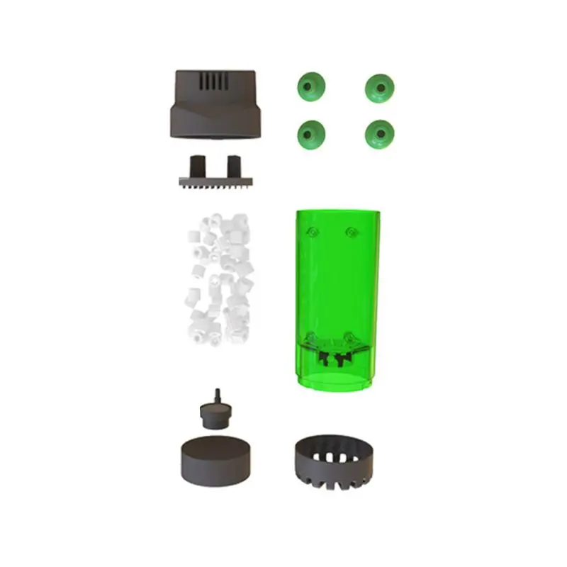 Aquarium Fluidized Moving Bed Filter Bubble Bio Media Filter Fish Tank Sponge Filter With Sucker