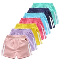 kids shorts summer baby girls shorts children cotton casual sports solid hot pants for girl 2 3 4 5 6 7 8 9 years teen clothes