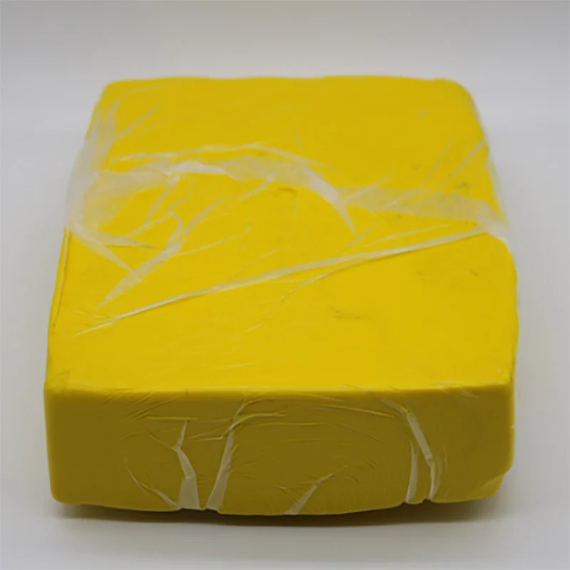 yellow 1 кг/упак. Профессиональная мягкая полимерная глина DIY для выпечки синего керамического пластилина лепки керамической куклы - Цвет: yellow