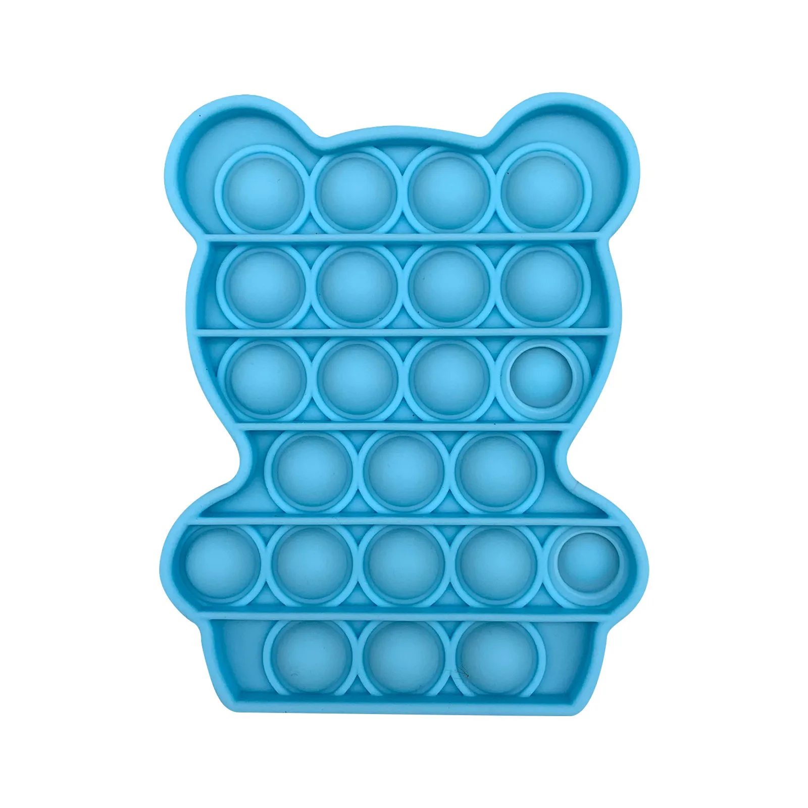 Empujar Dimple Fidget sensorial juguete alivio del estr&eacute;s juguete Alivio de los ni&ntilde;os adultos juguete para apretar blando divertido juguetes anti estr&eacute;s-4