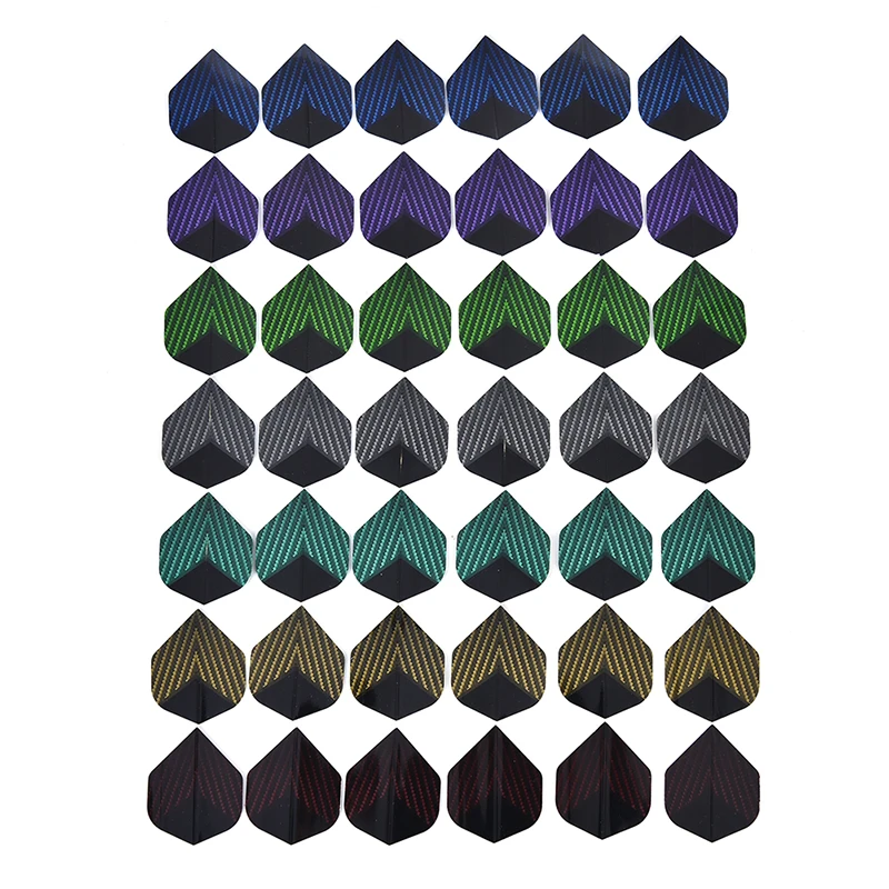 

6 шт. игры в помещении крутые дротики летающие крылья смешанный стиль для профессиональных дротиков крыло хвост