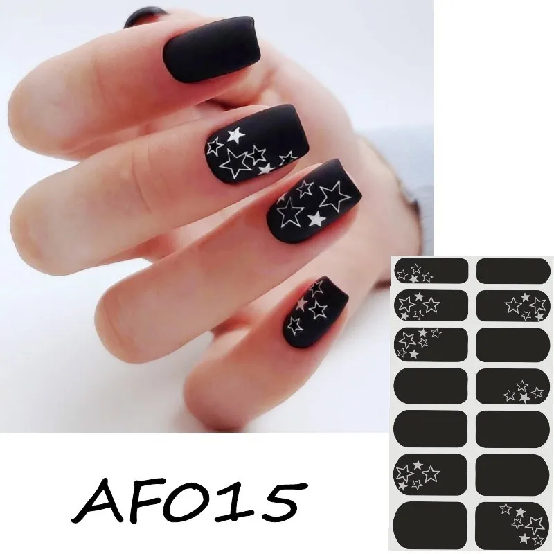 1 шт. наклейка с полным покрытием для французского маникюра|Стикеры и наклейки| |