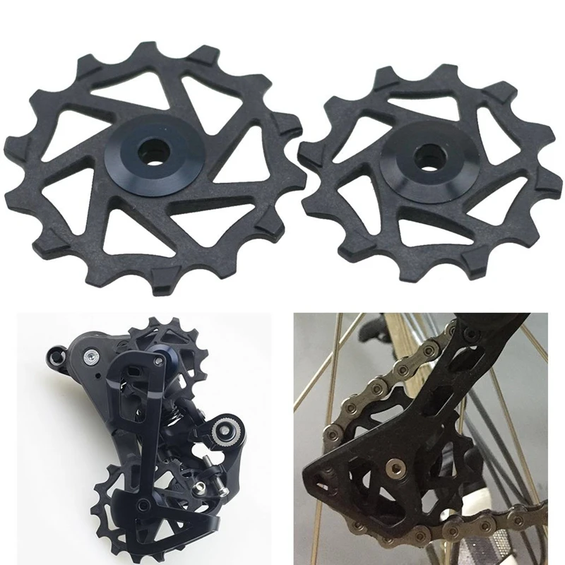 12T 14T велосипедный керамический роликовый шкив для заднего циферблата Shimano XTR M9000