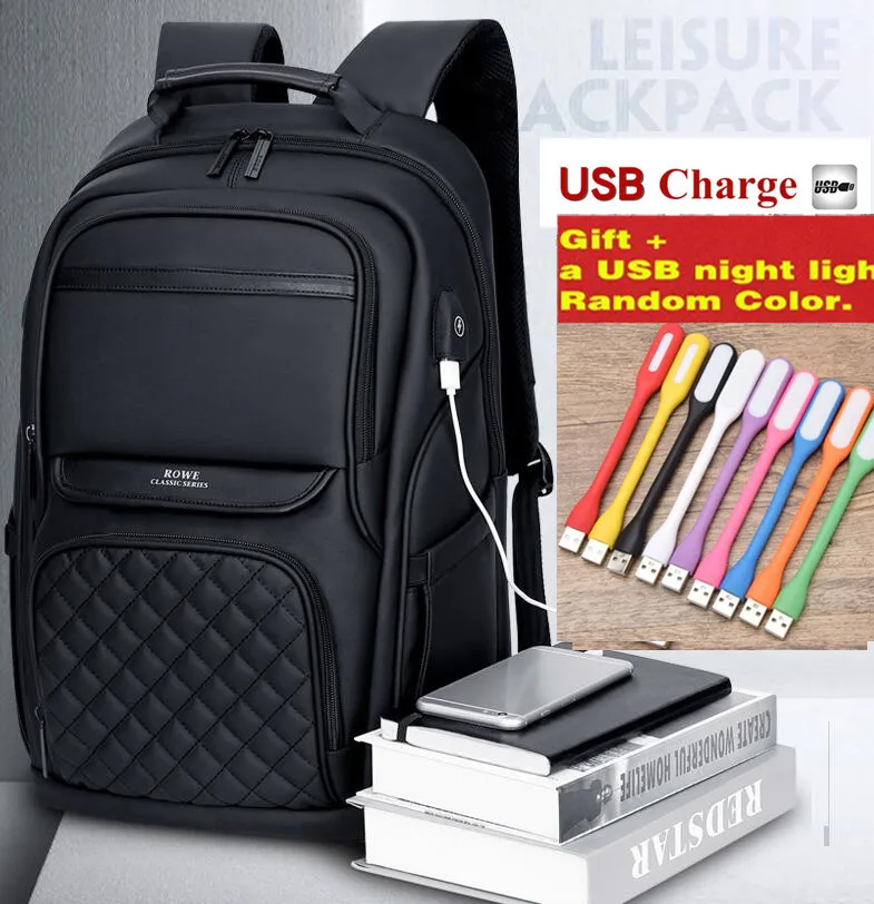 Бутик мужской рюкзак usb зарядка интерфейс бизнес сумка для компьютера