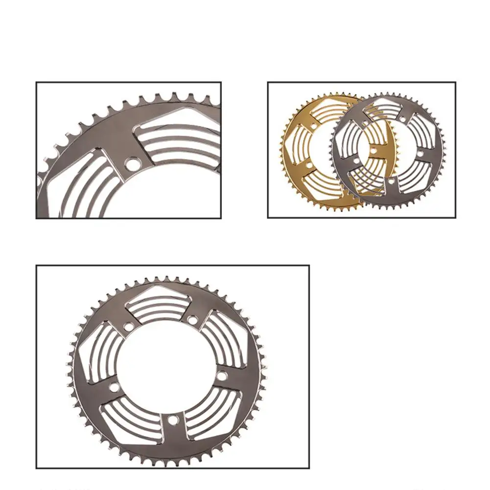 Велосипед звездочка цепной передачи складные велосипедные шлемы 56t Алюминий
