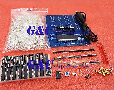 3D LightSquared DIY Kit 8x8x8 3 мм светодиодный куб Red Ray | Электронные компоненты и