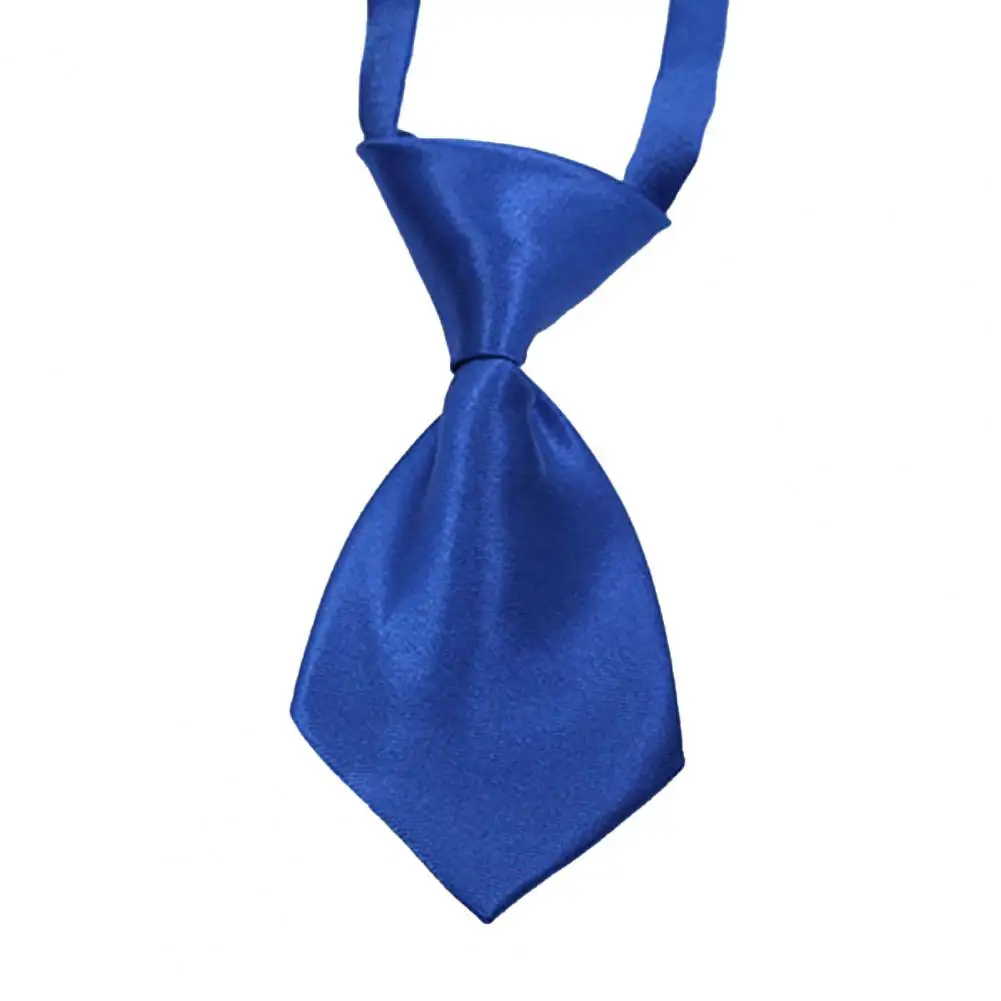 Pet Tie Plastic Buckle Adjustable Collar Imitated Silk Dog Neck for | Дом и сад