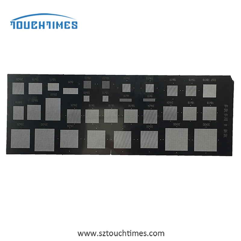 Universal BGA Reballing Solder Stencil Plant Tin Net For HUAWEI qualcomm iPhone iPad series multi-purpose MTK MSM lower level |