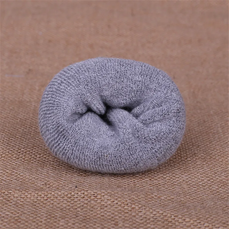 5 пар брендовых мужских Хлопковых Носков толстые теплые пушистые носки-тапочки