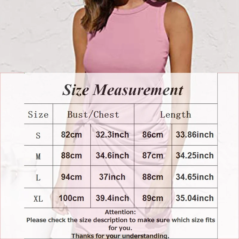 

Women Sleeveless Mini Dress Lace Up Short Dresses Breathable Cotton Bodycon Vest Robe European Plus Size Vestidos Backless 2021