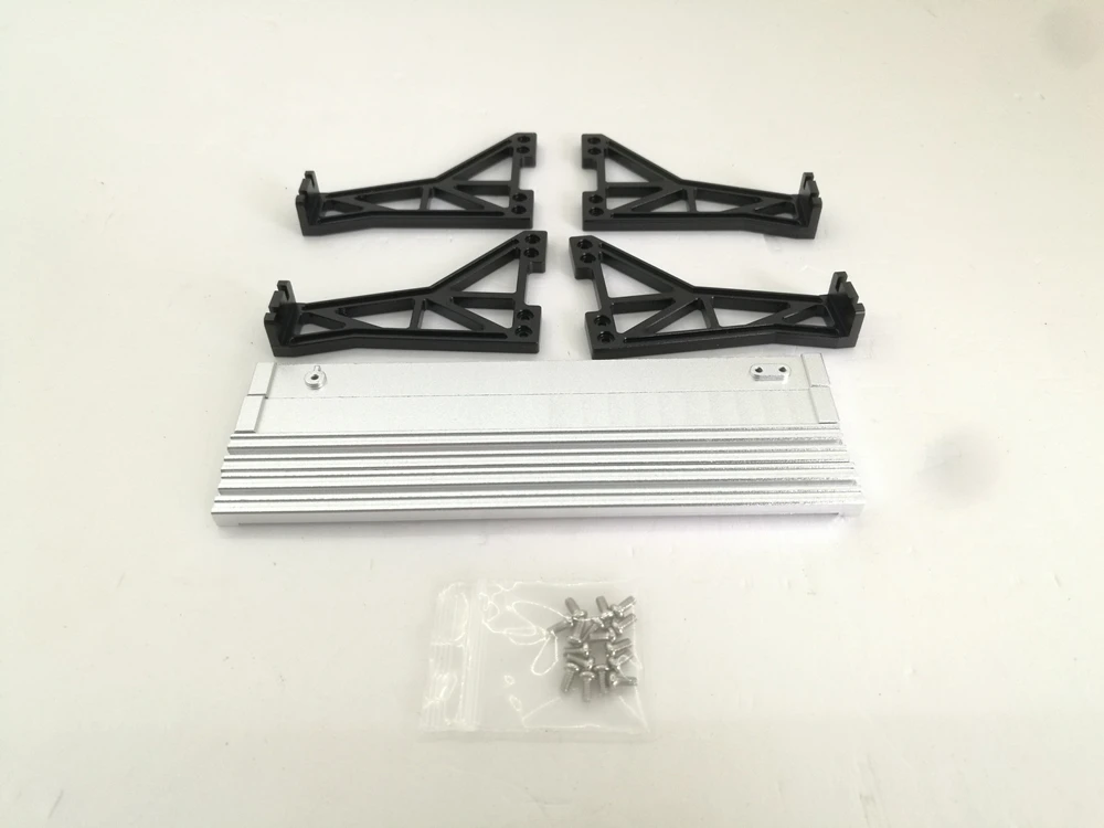 Рама металлический боковый Бампер Набор для 1/14 Rc грузовиков Тамия Volvo FH16 56360 6X4