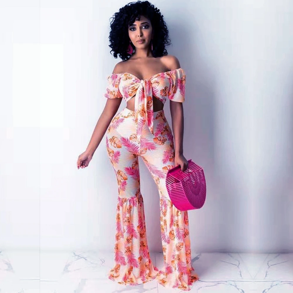 

Женский комплект из 2 предметов с надписью и принтом листьев, Женский комплект из блузки, рубашки и брюки, спортивный костюм для активного от...