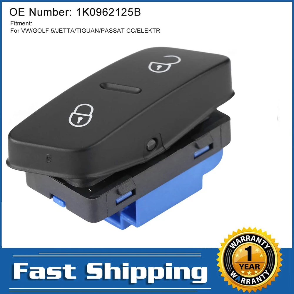 Автомобильные аксессуары кнопка блокировки двери управления питанием для VW Golf