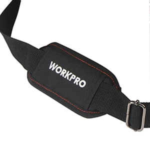 WORKPRO 600D сумка для инструментов на плечо с центральным лотком Водонепроницаемые Наборы инструментов Сумки Карманы для электронных сумок