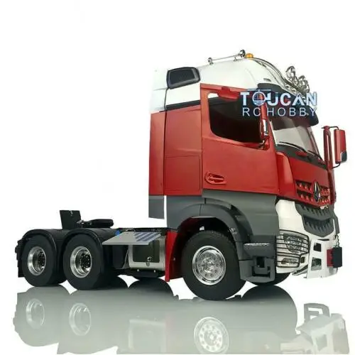 

1/14 LESU RC Tractor Truck Metal 6*6 Chassis Light Painted Hercul Arco Cabin THZH0821-SMT5