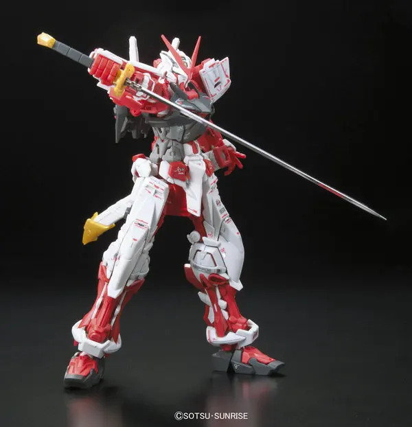 

BANDAI RG 19Astray Red Red Heresy Gundam Assembly Model Children's Robot, Animation Toys