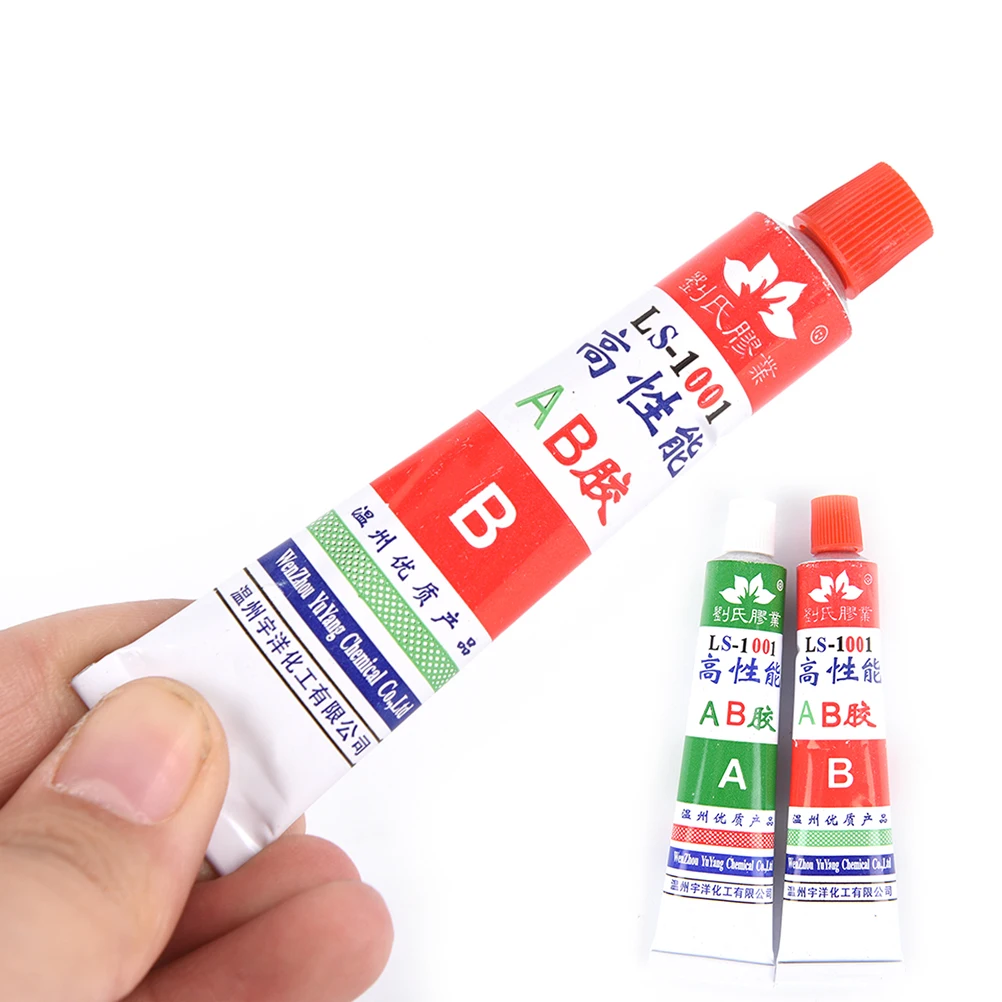 

2Pcs AB Glues Ultrastrong AB Epoxy Adhesive Glue Spatula Strong Ceramic Glass Rubber Metal Plastic Wood Crystal Glass Jewellery