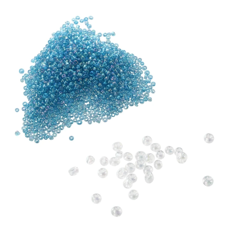 2400 шт 2 мм круглые чешские стеклянные бусины для изготовления ювелирных изделий