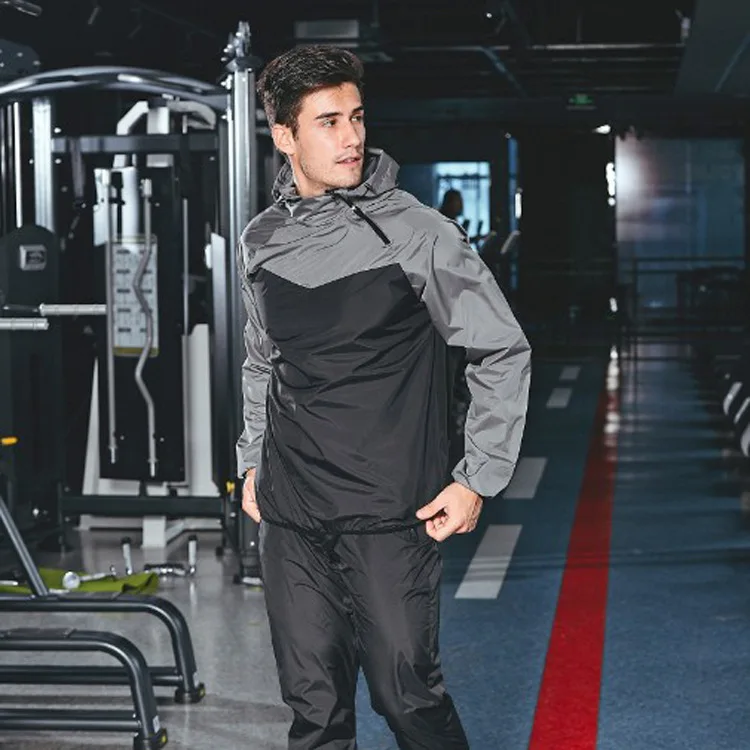 

Sport Jogging Suits For Women Gym Clothing Set Men Pullover Hoodies Top Running Fitness Exercise Sportswear Weight Loss Sweating